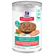 Hill's Science Diet Dog Adult PrfctWt Veg&Slm Stew 12/12.5oz