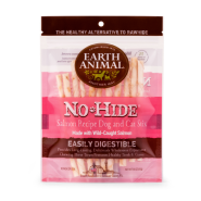 Earth Animal Dog/Cat NoHide Chew Stix Salmon 10pk
