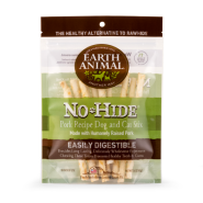 Earth Animal Dog/Cat NoHide Chew Stix Pork 10pk
