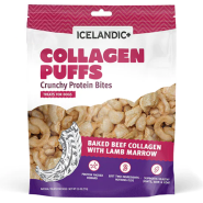 --Currently Unavailable-- Icelandic+ Dog Beef Collagen Puffs Bites w/Marrow 2.5 oz