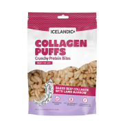 --Currently Unavailable-- Icelandic+ Cat Beef Collagen Puffs Mini w/Marrow 0.5 oz