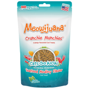 Meowijuana Cat Treat Crunchie Munchie Seafood Medley 3oz