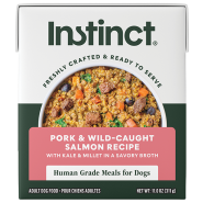 Instinct Dog Freshly Crafted Meals Pork & Salmon 12/11oz