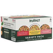 Instinct Dog Freshly Crafted Meals Variety Pack 6/11oz