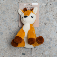 Dexypaws Dog Toy Plush Play Fawn