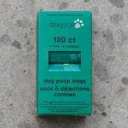 Dexypaws Dog Poop Bags Green 120ct