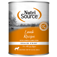 NutriSource Dog GF Lamb 12/12.3oz