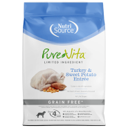 NutriSource Dog PureVita GF Turkey & Sweet Potato 5.44 kg
