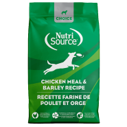 NutriSource Dog Choice Chicken Meal & Barley 2.27kg