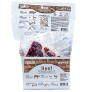 Red Dog Blue Kat Dog Raw Bones Meaty Beef Shanks Medium 12cs