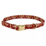 Accent Dog Metallic Collar RylBrgCrwn Sm/Md 5/8x12"-18"