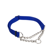 Adj Check Training Collar 5/8" Blue 10"-14"