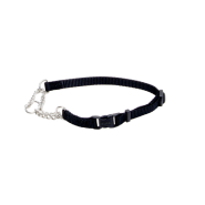 Adj Check Training Collar w/Buckle 3/8" Black 15"