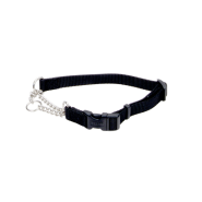 Adj Check Training Collar w/Buckle 5/8" Black 18"