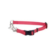 Adj Check Training Collar w/Buckle 5/8" Red 18"