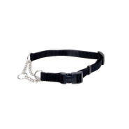 Adj Check Training Collar w/Buckle 3/4" Black 22"