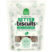 Open Farm Dog Treats Better Biscuits Turkey & Oatmeal 8 oz