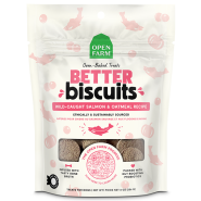 Open Farm Dog Treats Better Biscuits Salmon & Oatmeal 8 oz