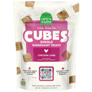 Open Farm Dog Treats FD Raw Cubes Chicken Liver 3 oz