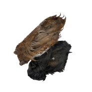 Noah's Ark Dog Dehydrated Cow Ear w/Hair Small