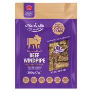 Noah's Ark Dog Dehydrated Beef Windpipe Large 12" 1pc