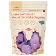 Loopy Paws Dog Crispy Goat Yogurt Chunk Blueberry 30g