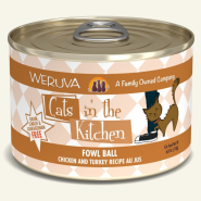 --Currently Unavailable-- Weruva Cats in the Kitchen Fowl Ball 24/6 oz