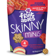 Fruitables Dog Skinny Minis Apple Bacon Chewy Treats 141 g